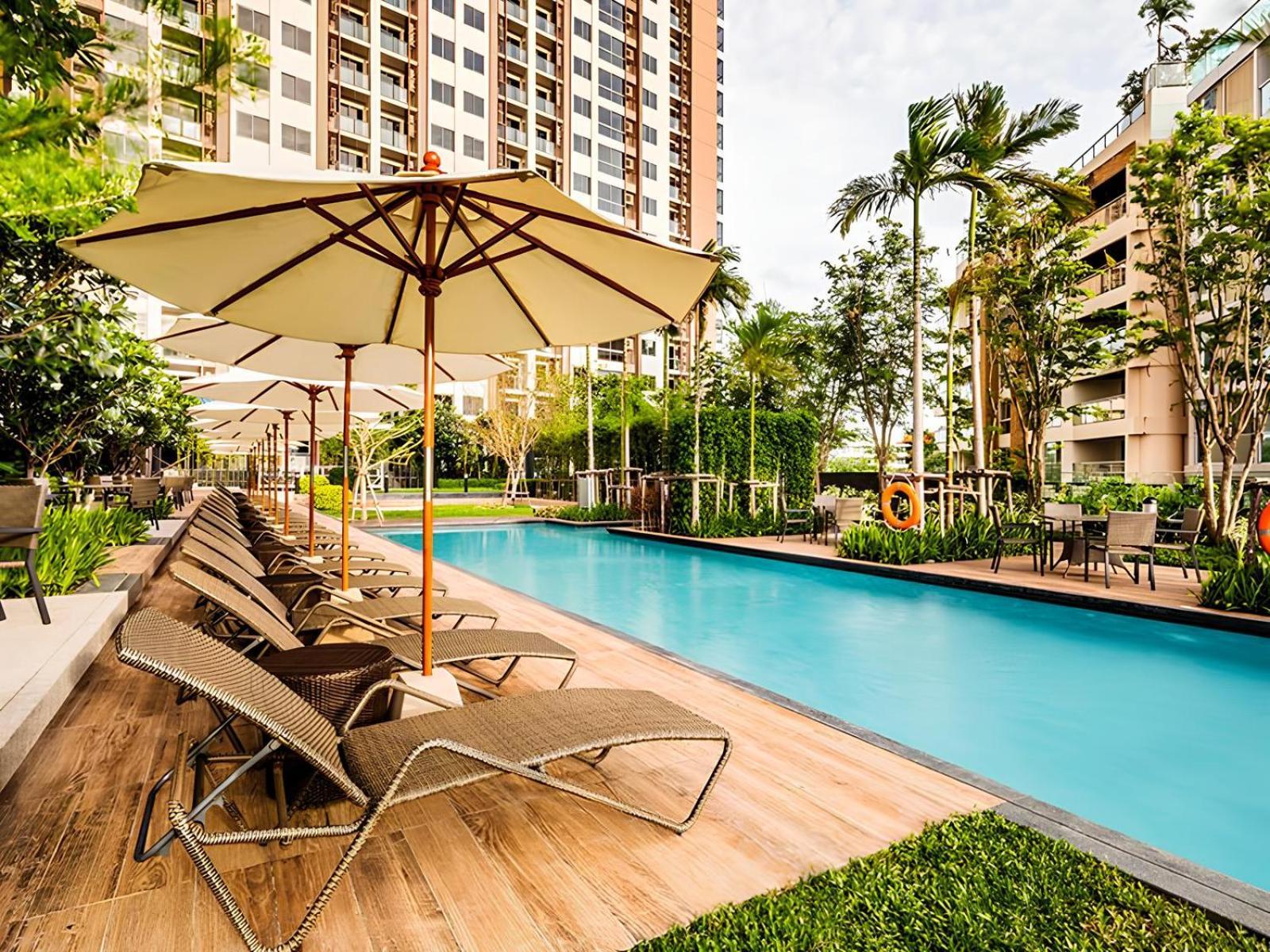Sea View -High Floor 2 Bed Room Excellent Location Pattaya Exterior foto